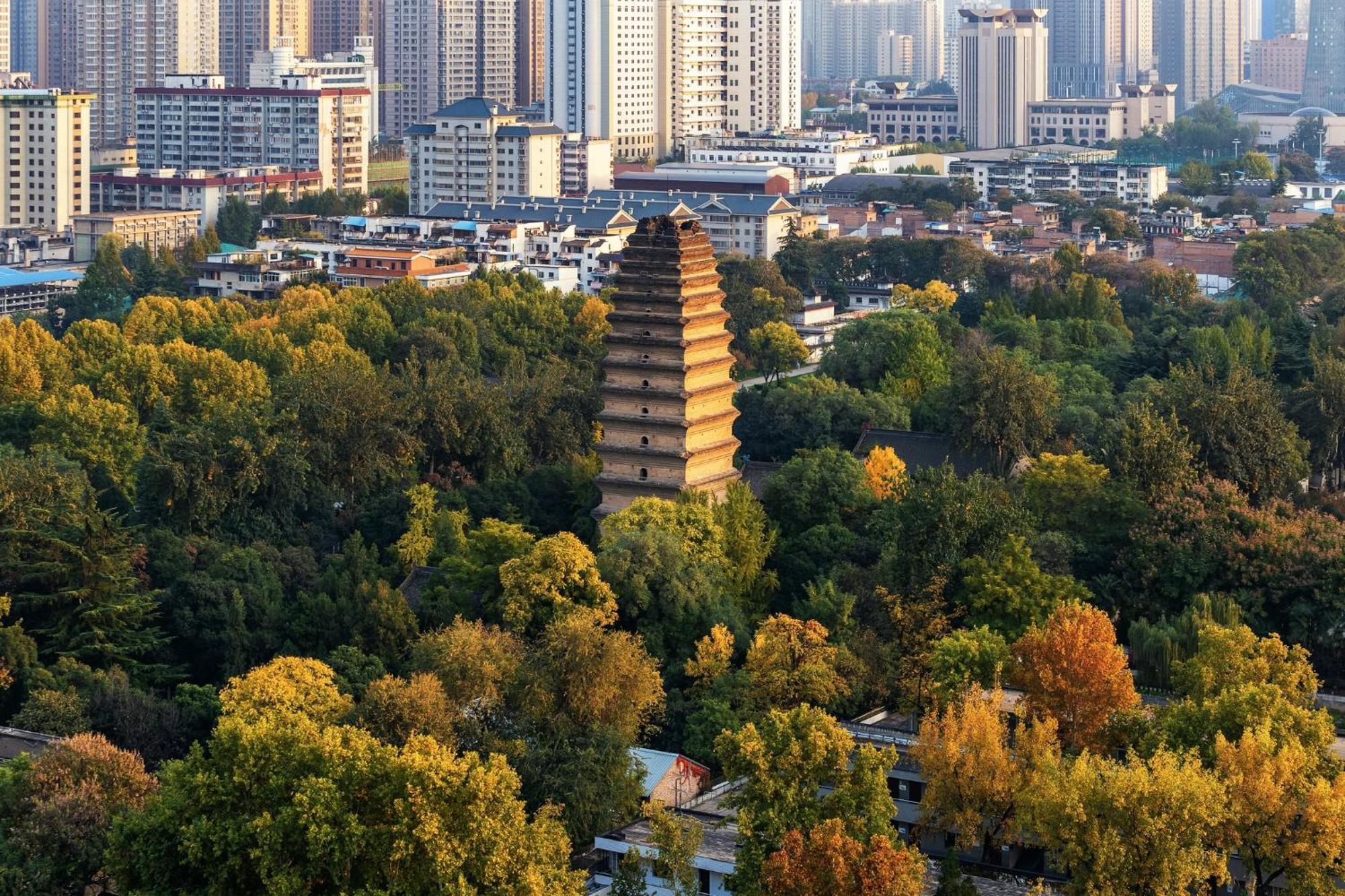 Intercontinental Xi'An North By Ihg Hotel Buitenkant foto
